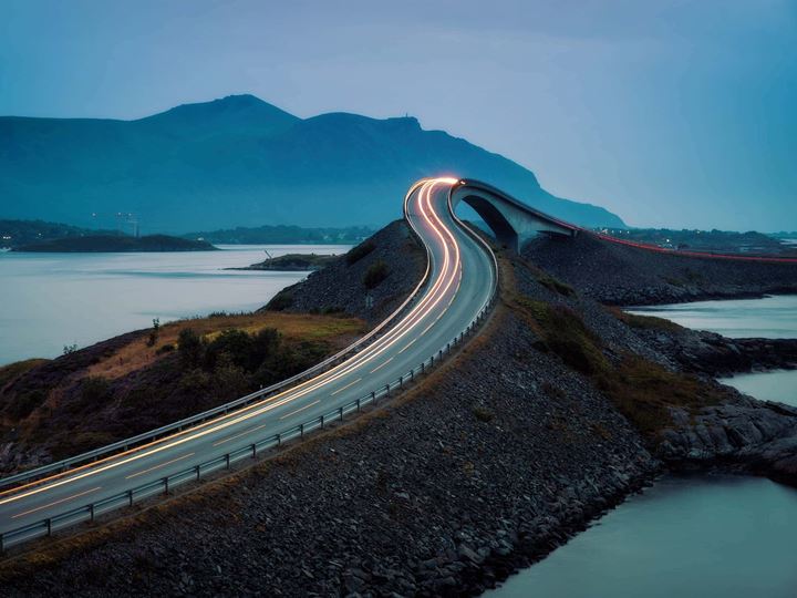 Atlantic Ocean Road Norway